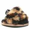 Enfant Chaussons UGG - I Fluff Yeah Slide Spotty 1134955I Nat Marron -Promos Ugg Magasin 01 0000301218203 rz