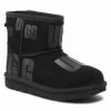 Enfant Chaussures UGG - Kids' Classic Mini Scatter Graphic 1134952K Blk Noir -Promos Ugg Magasin 01 0000301218791 rz