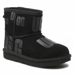 Enfant Chaussures UGG - Kids' Classic Mini Scatter Graphic 1134952K Blk Noir