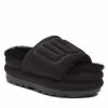 Femme Mules / Sandales De Bain Ugg - W Maxi Graphic Slide 1131992 Blk Noir -Promos Ugg Magasin 01 0000301231899 pl 1