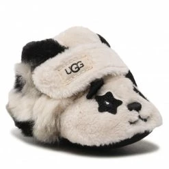 Enfant Chaussons Ugg - I Bixbee Panda Stuffie 1130376I BLK Blanc