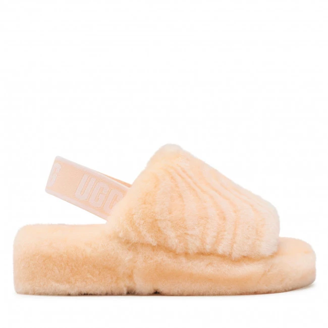 Femme Chaussons UGG - W Fluff Yeah Wavy 1125009 Pfz Rose 4 Femme Chaussons UGG - W Fluff Yeah Wavy 1125009 Pfz Rose – Image 2