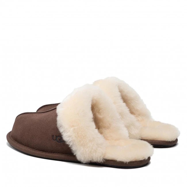 Femme Chaussons UGG - W Scuffette II 1106872 Esp Marron 5 Femme Chaussons UGG - W Scuffette II 1106872 Esp Marron – Image 3