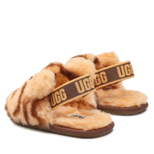 Enfant Chaussons Ugg - T Fluff Yeah Slide Tiger Stuffie 1124940T Dder Marron 5 Enfant Chaussons Ugg - T Fluff Yeah Slide Tiger Stuffie 1124940T Dder Marron – Image 3