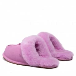 Femme Chaussons UGG - W Scuffette II 1106872 Wdf Rose -Promos Ugg Magasin 03 0000300314098 ph