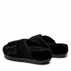 Femme Mules / Sandales De Bain UGG - W Outslide Buckle 1125048 Blks Noir -Promos Ugg Magasin 03 0000300315699 rz