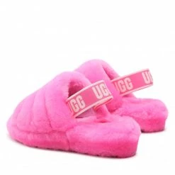 Femme Chaussons UGG - W Fluff Yeah Slide 1095119 Crnt Rose -Promos Ugg Magasin 03 0000301213123 rz