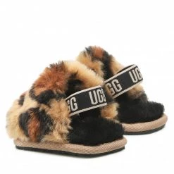 Enfant Chaussons UGG - I Fluff Yeah Slide Spotty 1134955I Nat Marron -Promos Ugg Magasin 03 0000301218203 rz