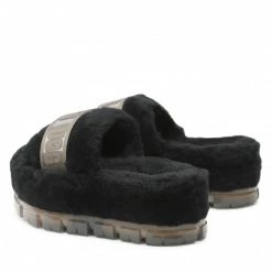 Femme Chaussons Ugg - W Fluffita Clear 1131971 Blk Noir -Promos Ugg Magasin 03 0000301231707 rz