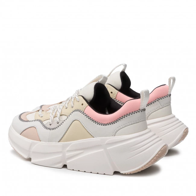 Femme Sneakers UGG - W Calle Lace 1125021 Whm Beige, Multicolore 5 Femme Sneakers UGG - W Calle Lace 1125021 Whm Beige, Multicolore – Image 3