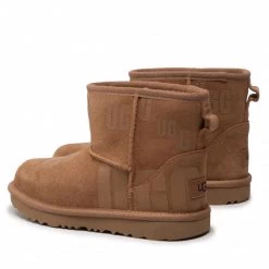 Enfant Chaussures UGG - Kids' Classic Mini Scatter Graphic 1134952K Che Marron -Promos Ugg Magasin 03 0000301218814 swa