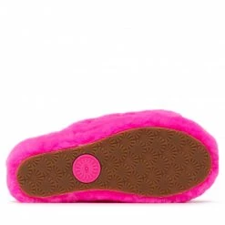 Femme Chaussons UGG - W Fluff Yeah Slide 1095119 Typn Rose -Promos Ugg Magasin 04 0000300313862 ks