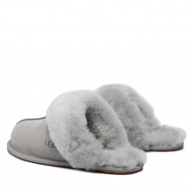 Femme Chaussons Ugg - W Scuffette II 1106872 Cbb Gris 5 Femme Chaussons Ugg - W Scuffette II 1106872 Cbb Gris – Image 3