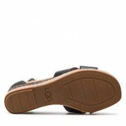 Femme Sandales UGG - W Eugenia 1124990 Blle Noir -Promos Ugg Magasin 04 0000300314722 rz