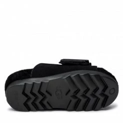 Femme Mules / Sandales De Bain UGG - W Outslide Buckle 1125048 Blks Noir -Promos Ugg Magasin 04 0000300315699 rz