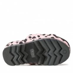 Femme Mules / Sandales De Bain UGG - W Maxi Slide Cheetah Print 1127074 Pslp Multicolore, Rose -Promos Ugg Magasin 04 0000300315774 rz