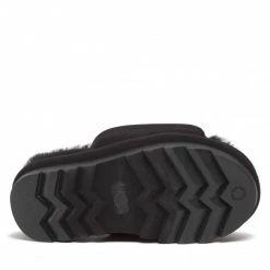 Femme Mules / Sandales De Bain Ugg - W Maxi Graphic Slide 1131992 Blk Noir -Promos Ugg Magasin 04 0000301231899 pl 1