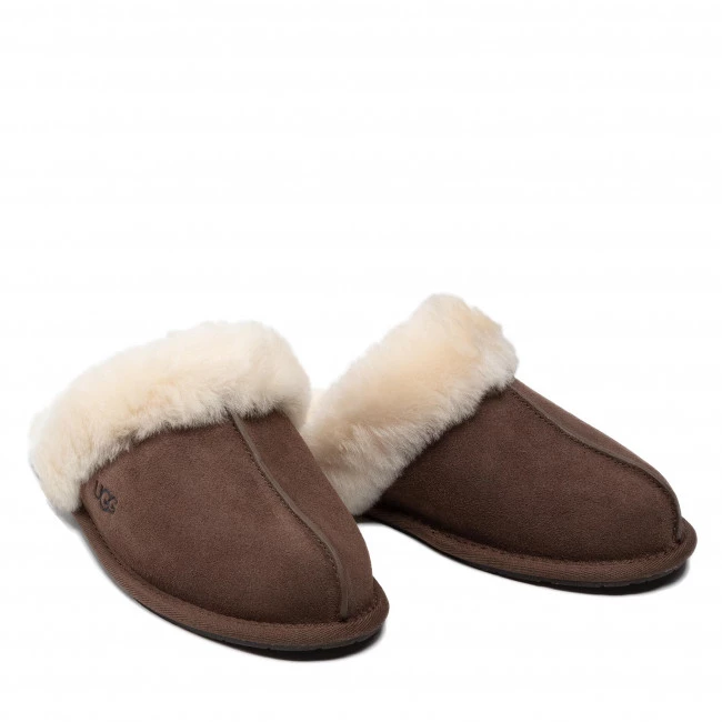 Femme Chaussons UGG - W Scuffette II 1106872 Esp Marron 7 Femme Chaussons UGG - W Scuffette II 1106872 Esp Marron – Image 5