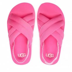 Enfant Sandales UGG - K Everlee 1124914K Crnt Rose -Promos Ugg Magasin 05 0000300310038 rz