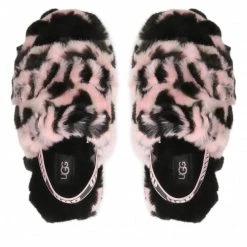 Enfant Chaussons UGG - K Fluff Yeah Aninmalia 1124939K Pslp Rose -Promos Ugg Magasin 05 0000300310113 rz