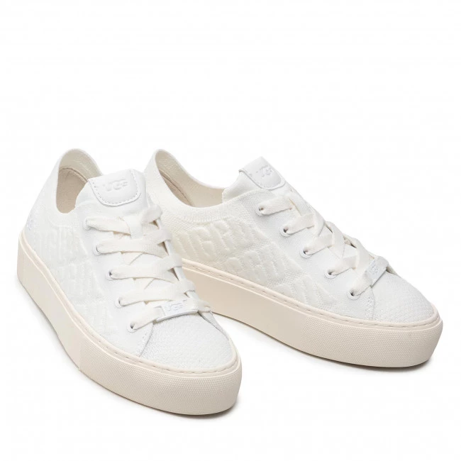 Femme Sneakers UGG - W Dinale Graphic Knit 1125095 Wht Blanc 7 Femme Sneakers UGG - W Dinale Graphic Knit 1125095 Wht Blanc – Image 5