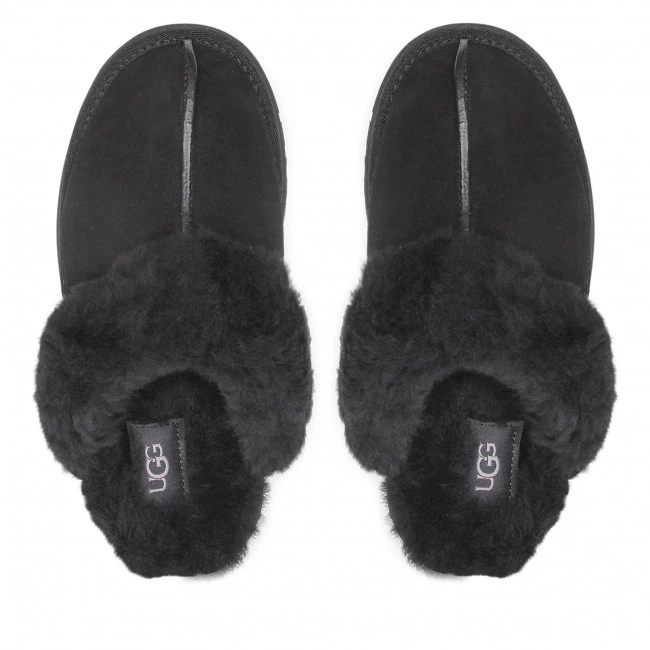 Femme Chaussons UGG - W Disquette 1122550 Blk Noir 7 Femme Chaussons UGG - W Disquette 1122550 Blk Noir – Image 5
