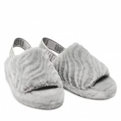 Femme Chaussons UGG - W Fluff Yeah Wavy 1125009 Cbb Gris 12 Femme Chaussons UGG - W Fluff Yeah Wavy 1125009 Cbb Gris -Promos Ugg Magasin 05 0000300315026 rz
