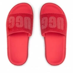 Femme Mules / Sandales De Bain UGG - W Laton 1126350 Hpty Rouge -Promos Ugg Magasin 05 0000300315347 mk