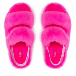 Femme Chaussons UGG - W Oh Yeah 1107953 Typn Rose -Promos Ugg Magasin 05 0000300315675 kt