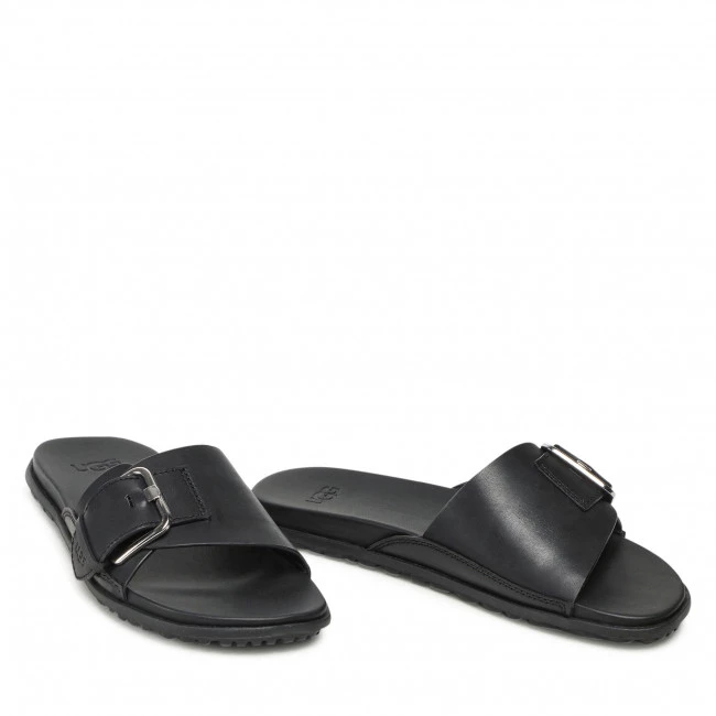 Femme Mules / Sandales De Bain UGG - W Solivan Buckle Slide 1128630 Blle Noir 7 Femme Mules / Sandales De Bain UGG - W Solivan Buckle Slide 1128630 Blle Noir – Image 5