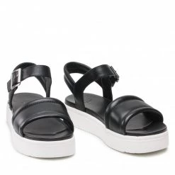 Femme Sandales UGG - W Zayne Ankle Strap 1129233 Blle Noir -Promos Ugg Magasin 05 0000300316412 rz