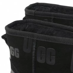 Enfant Chaussures UGG - Kids' Classic Mini Scatter Graphic 1134952K Blk Noir -Promos Ugg Magasin 05 0000301218791 rz