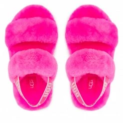 Enfant Chaussons UGG - K Oh Yeah 1115752K Typn Rose -Promos Ugg Magasin 06 0000300310359 plj