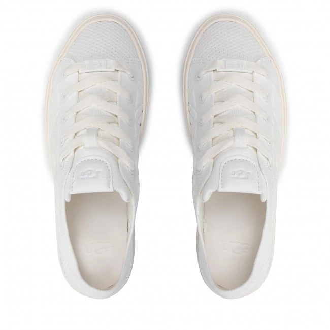 Femme Sneakers UGG - W Dinale Graphic Knit 1125095 Wht Blanc 8 Femme Sneakers UGG - W Dinale Graphic Knit 1125095 Wht Blanc – Image 6