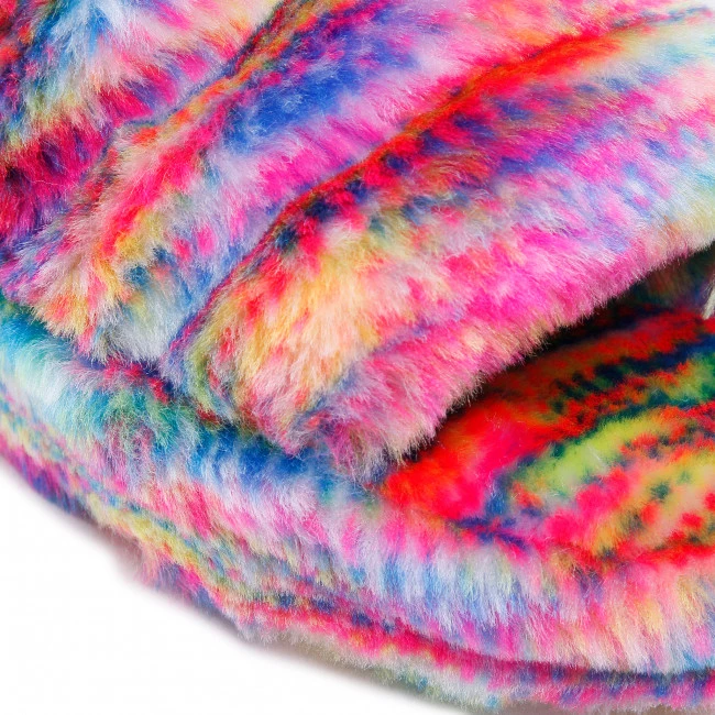 Femme Chaussons UGG - W Fluff Yeah Pixelate 1125007 Wht Multicolore 8 Femme Chaussons UGG - W Fluff Yeah Pixelate 1125007 Wht Multicolore – Image 6