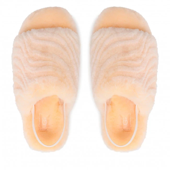 Femme Chaussons UGG - W Fluff Yeah Wavy 1125009 Pfz Rose 8 Femme Chaussons UGG - W Fluff Yeah Wavy 1125009 Pfz Rose – Image 6