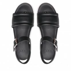 Femme Sandales UGG - W Zayne Ankle Strap 1129233 Blle Noir -Promos Ugg Magasin 06 0000300316412 rz