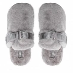 Homme Chaussons UGG - M Fluff It 1118150 Mflf Gris -Promos Ugg Magasin 06 0000300317891 rz