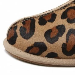 Femme Chaussons Ugg - W Scuffette II Spotty 1130886 Nat Marron -Promos Ugg Magasin 06 0000301214861 rz