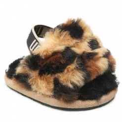 Enfant Chaussons UGG - I Fluff Yeah Slide Spotty 1134955I Nat Marron -Promos Ugg Magasin 06 0000301218203 rz