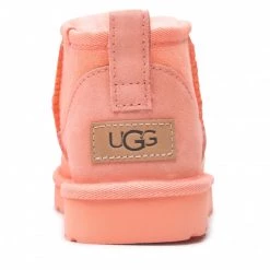 Femme Chaussures UGG - W Classic Ultra Mini 1116109 Shpn Orange -Promos Ugg Magasin 06 0000301229377 rz