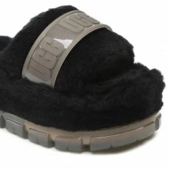 Femme Chaussons Ugg - W Fluffita Clear 1131971 Blk Noir -Promos Ugg Magasin 06 0000301231707 rz