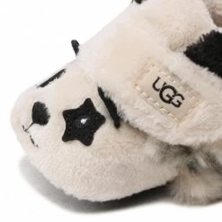 Enfant Chaussons Ugg - I Bixbee Panda Stuffie 1130376I BLK Blanc -Promos Ugg Magasin 06 0000301234159 rz