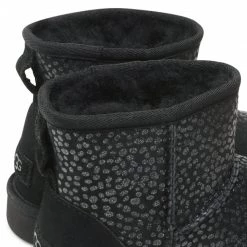 Femme Chaussures UGG - W Classic Mini Sparkle Spots 1120893 Blk Noir -Promos Ugg Magasin 07 0000208955027 rz