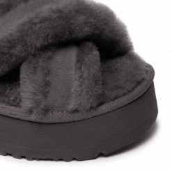 Femme Chaussons UGG - W Disco Cross Slide 1121550 Chrc Gris 13 Femme Chaussons UGG - W Disco Cross Slide 1121550 Chrc Gris -Promos Ugg Magasin 07 0000300314517 plj
