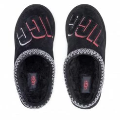 Homme Chaussons Ugg - M Tasman Graphic Shadow 1129140 Blk Noir -Promos Ugg Magasin 07 0000300318041 mf
