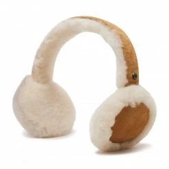 Promos Ugg Magasin 7 Accessoires Cache-oreilles UGG - Sheepskin Bluetooth Earmuff 21347 Che Beige